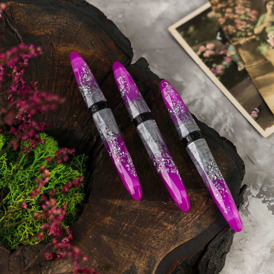BENU Briolette Fountain Pen - Luminous Mauve (Luminescent)