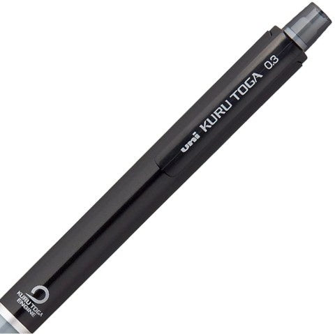 Uni-ball Kuru Toga Standard .3mm Mechanical Pencil - Black