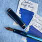 Conklin Duragraph Metal Fountain Pen - PVD Blue