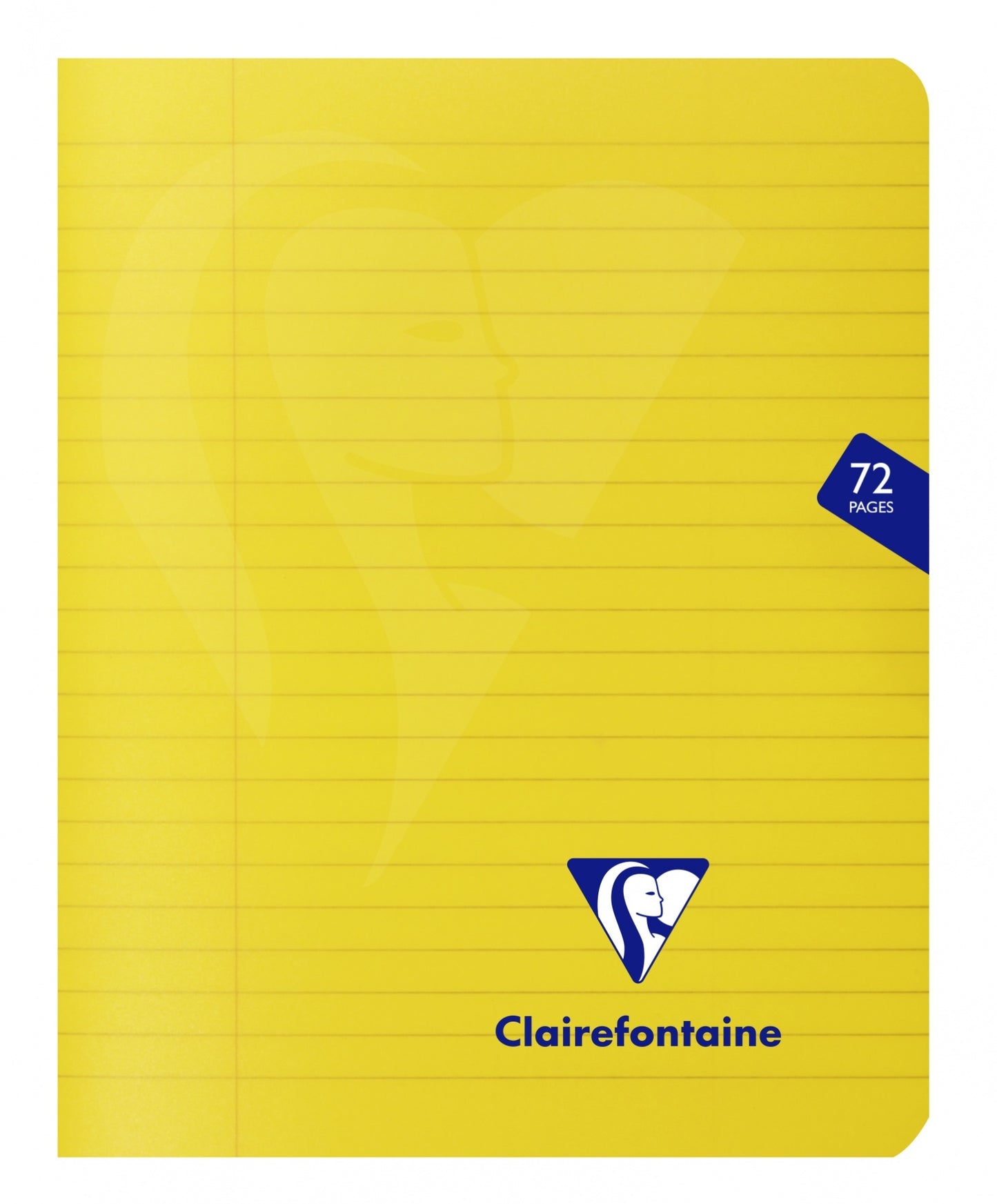 Clairefontaine #330363 Mimesys Lined with Margin Staplebound A5 Notebook (6.5 x 8.25) (Assorted)