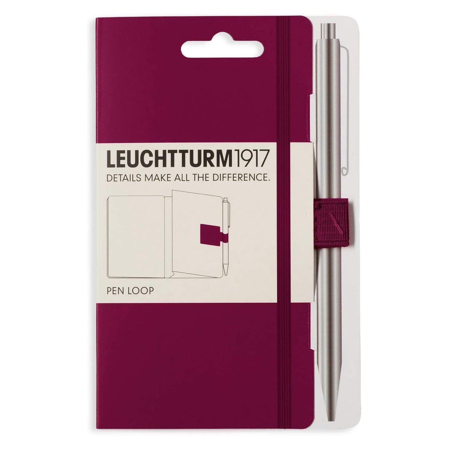 Leuchtturm1917 Pen Loop - Port Red