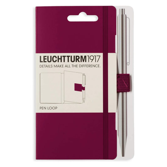 Leuchtturm1917 Pen Loop - Port Red