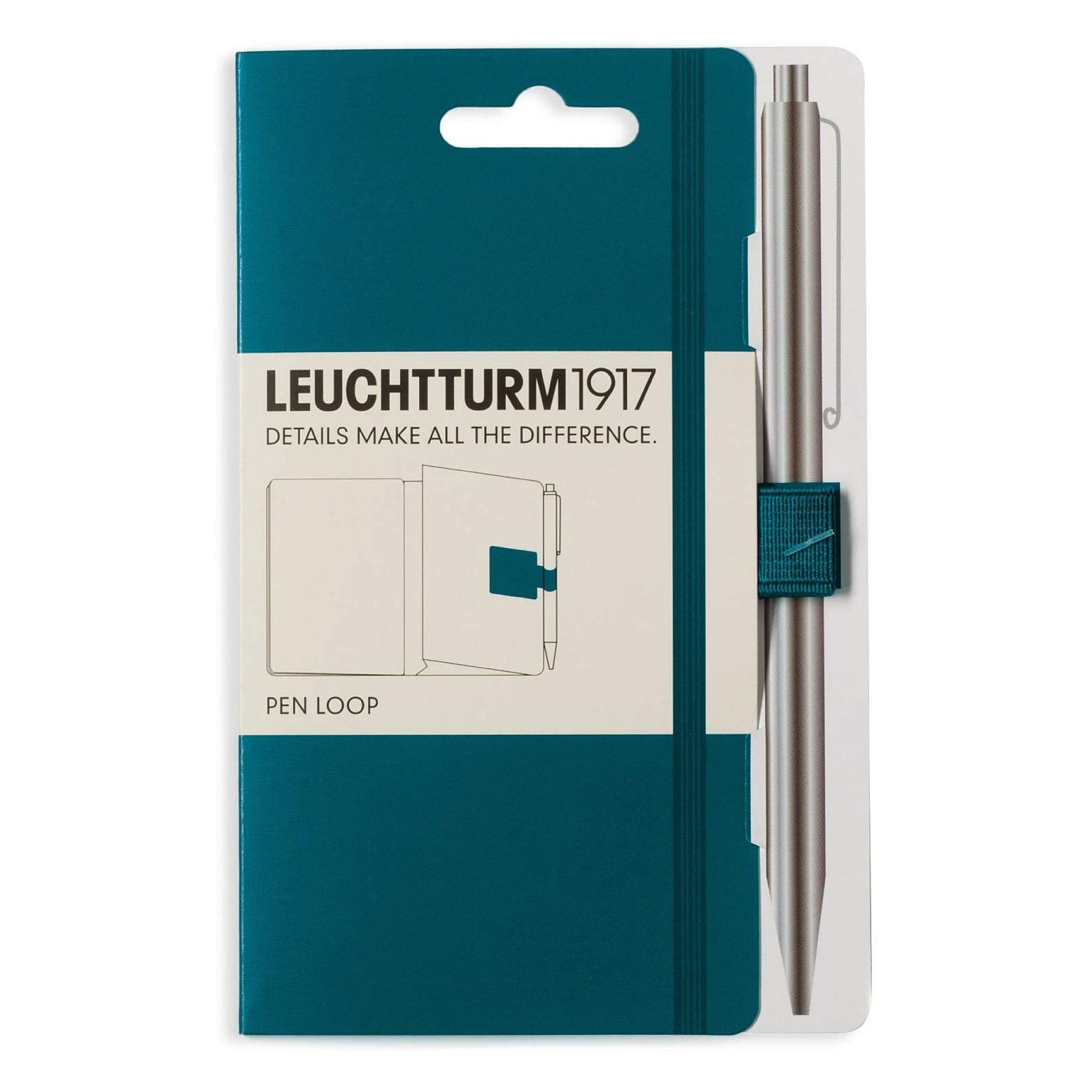 Leuchtturm1917 Pen Loop - Pacific Green – Dromgoole's Fine Writing ...