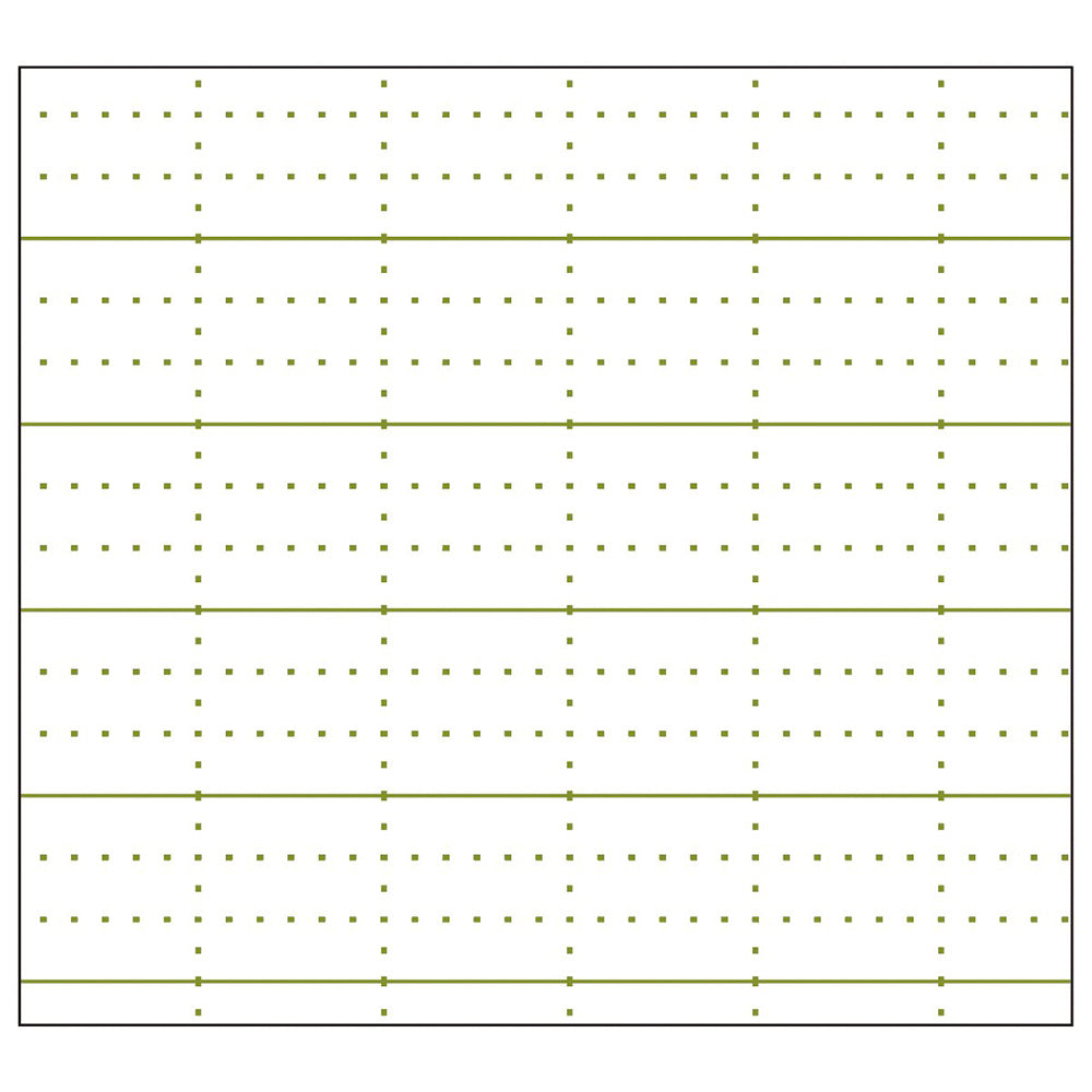 Nakabayashi Logical Prime B5 Ruled (6mm) Ring Notebook - Blue