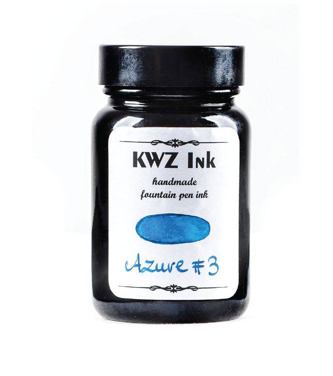 KWZ Azure #3 (60ml) Bottled Ink - Iron Gall