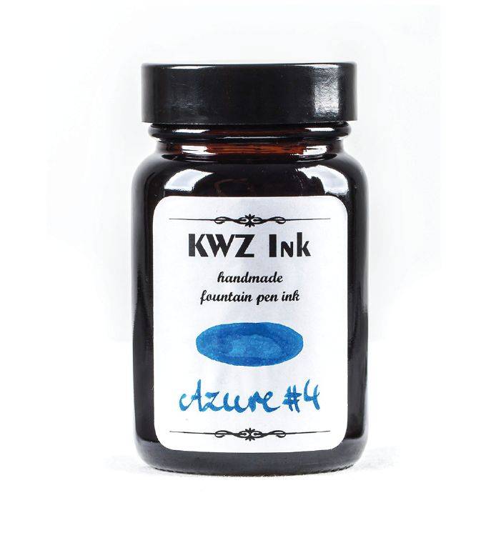 KWZ Azure #4 (60ml) Bottled Ink - Iron Gall