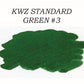KWZ Green #3 (60ml)  Bottled Ink