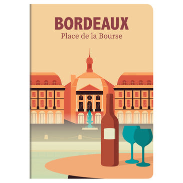 Clairefontaine #436603 France Collection Lined A5 Notebook - Bordeaux