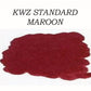 KWZ Maroon (60ml) Bottled Ink