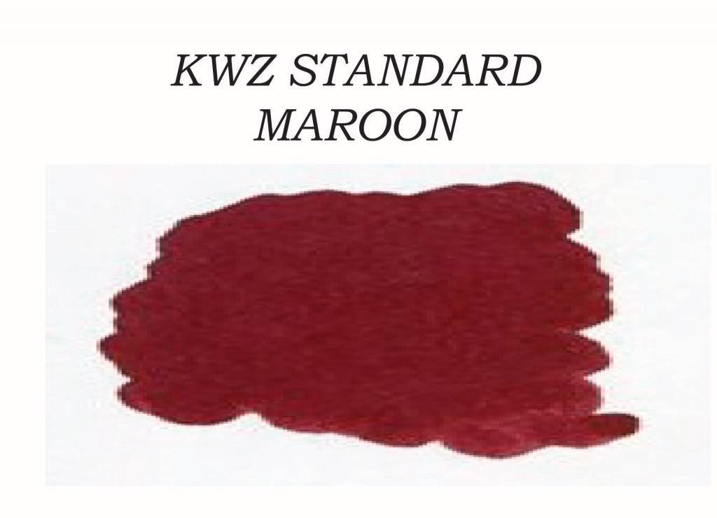KWZ Maroon (60ml) Bottled Ink