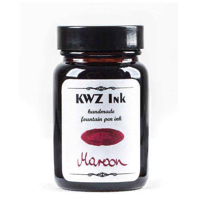 KWZ Maroon (60ml) Bottled Ink