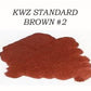 KWZ Brown #2 (60ml) Bottled Ink