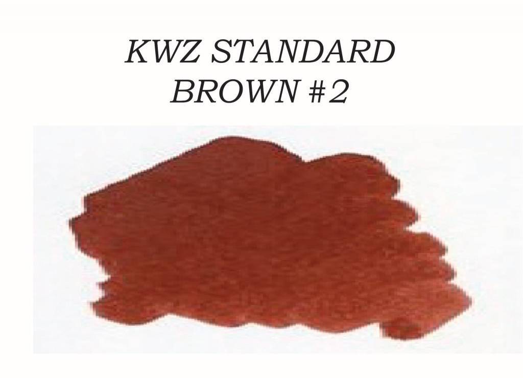 KWZ Brown #2 (60ml) Bottled Ink