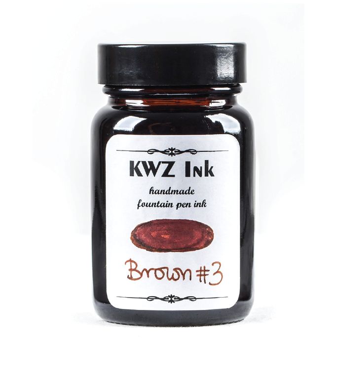 KWZ Brown #3 (60ml) Bottled Ink
