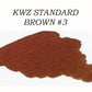 KWZ Brown #3 (60ml) Bottled Ink