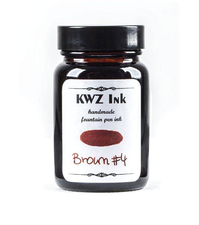 KWZ Brown #4 (60ml) Bottled Ink