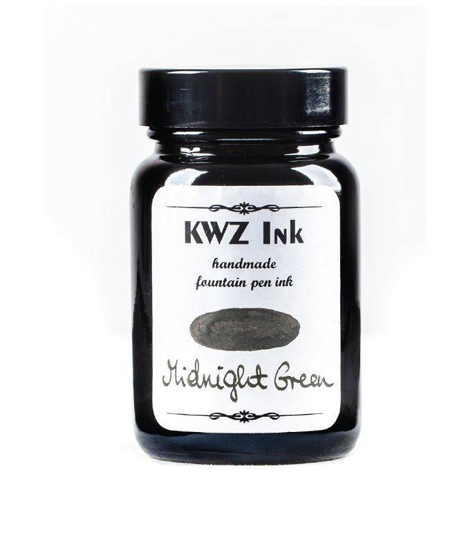 KWZ Midnight Green (60ml) Bottled Ink