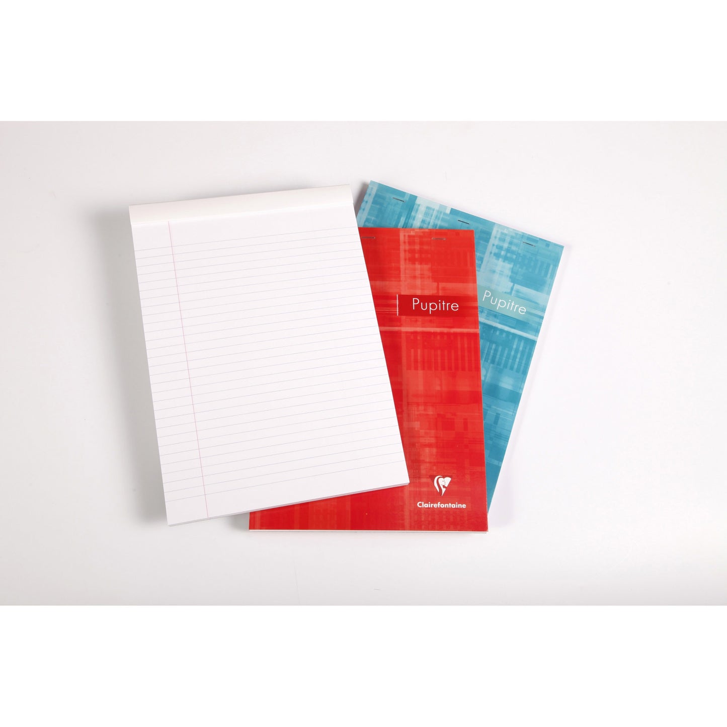 Clairefontaine #6155 Classic Lined with Margin Top Staplebound Notebook (8.5 x 11.75) (Assorted)