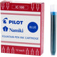 Pilot Namiki Fountain Pen Ink Cartridges - Blue