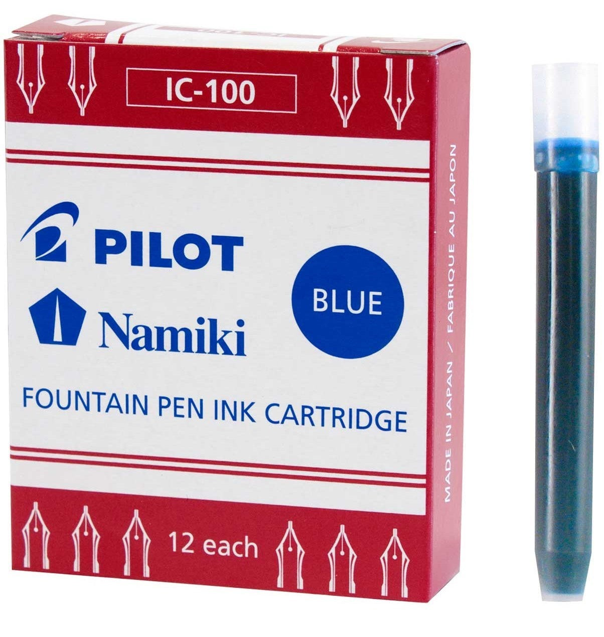 Pilot Namiki Fountain Pen Ink Cartridges - Blue