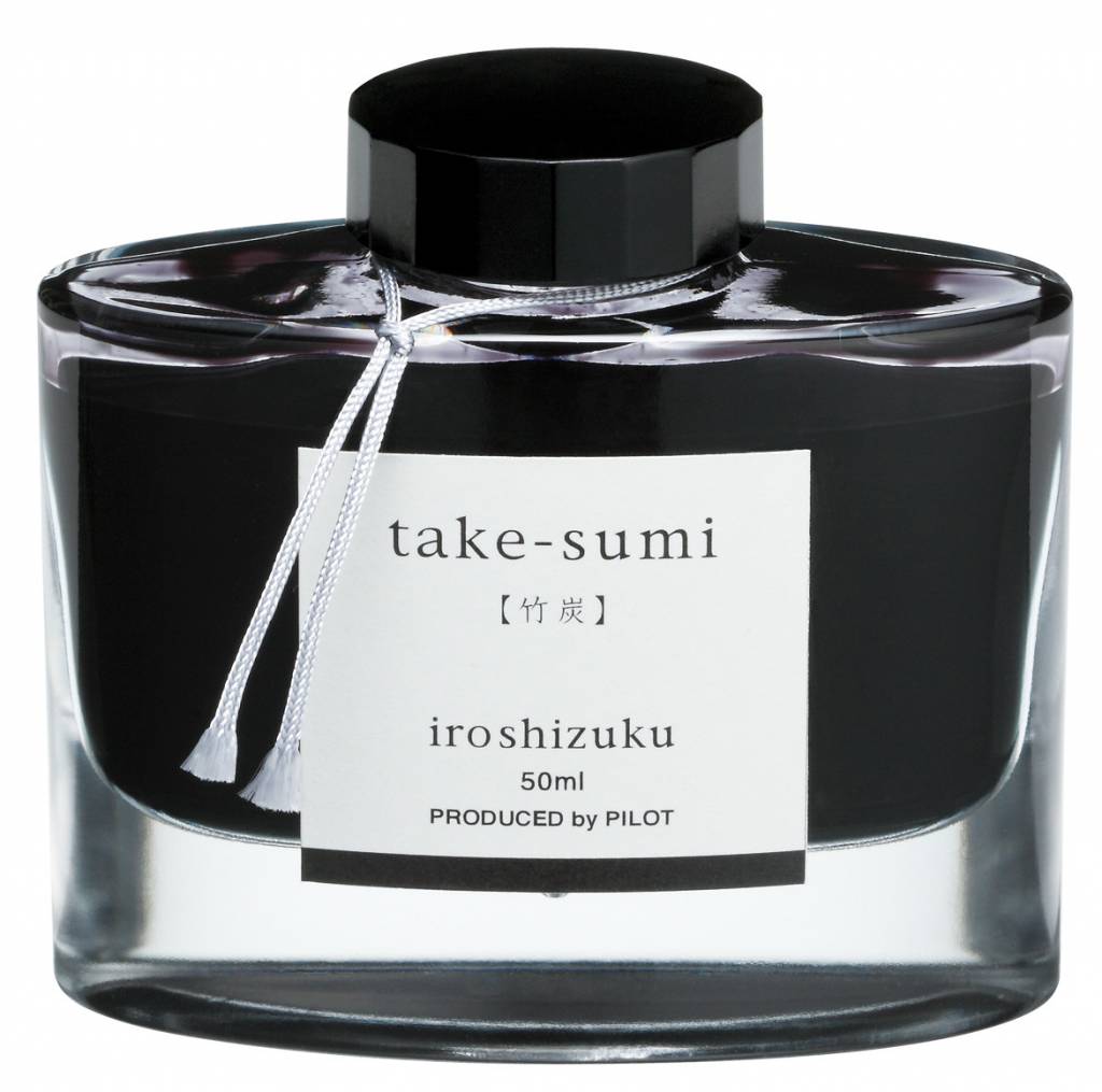Pilot Iroshizuku Bottled Ink - Take-Sumi Bamboo Charcoal (50ml)