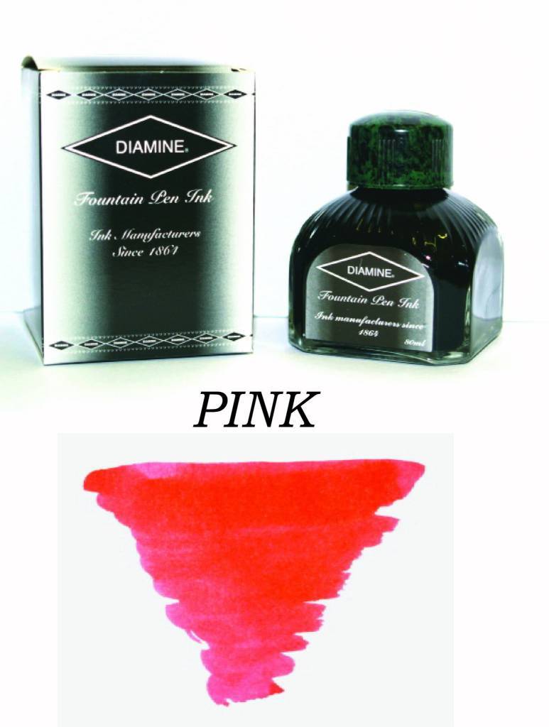 Diamine Pink (80ml) Bottled Ink