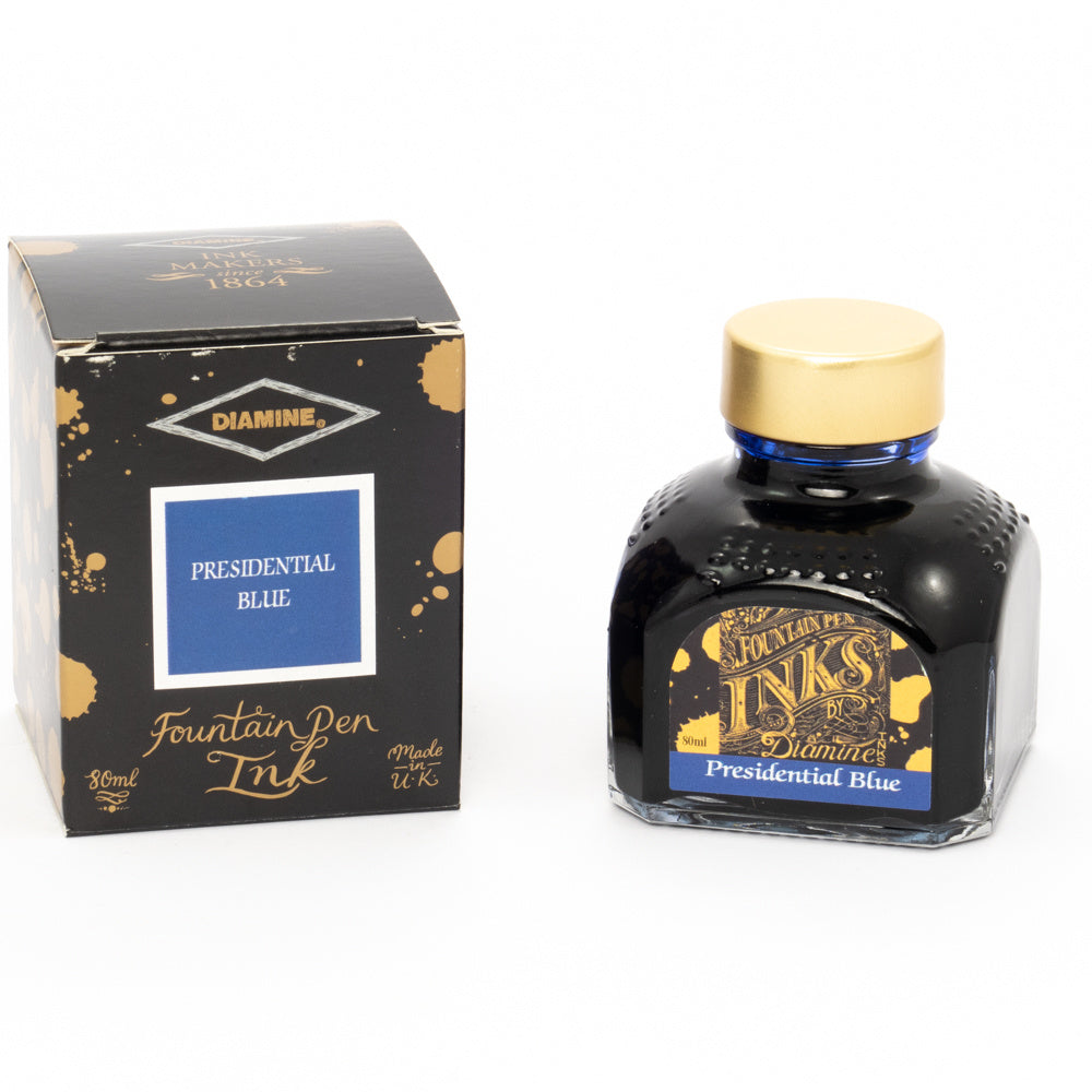 Diamine Presidential Blue (80ml) Bottled Ink