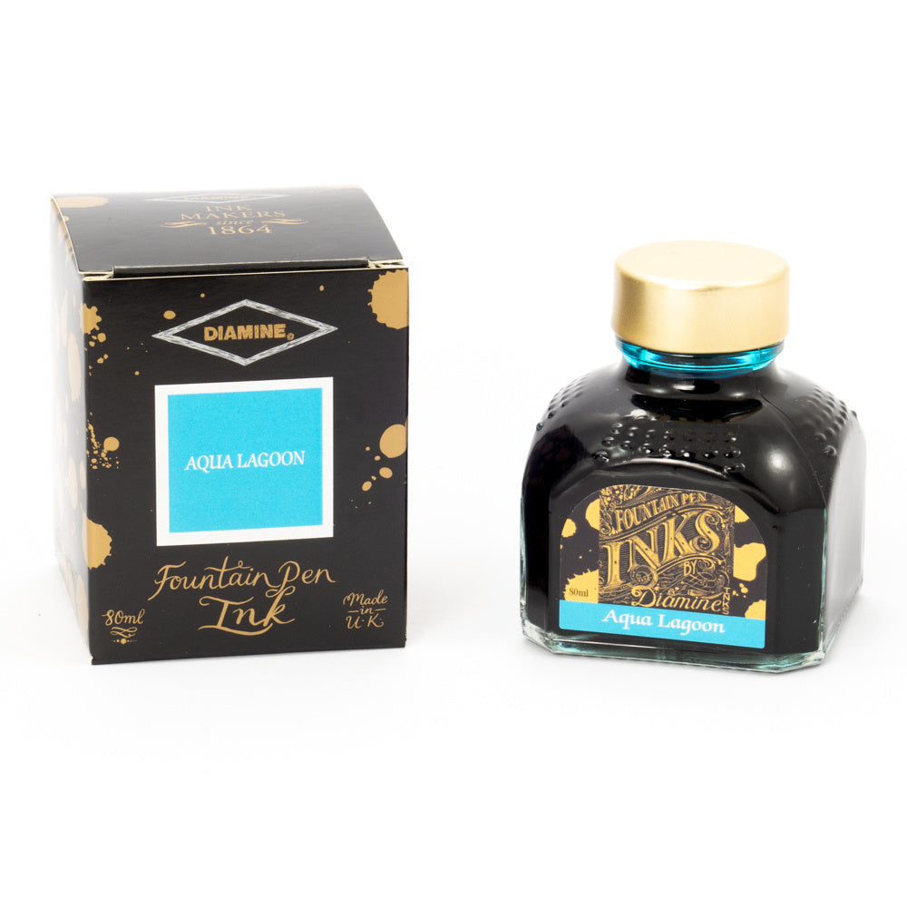 Diamine Aqua Lagoon (80ml) Bottled Ink