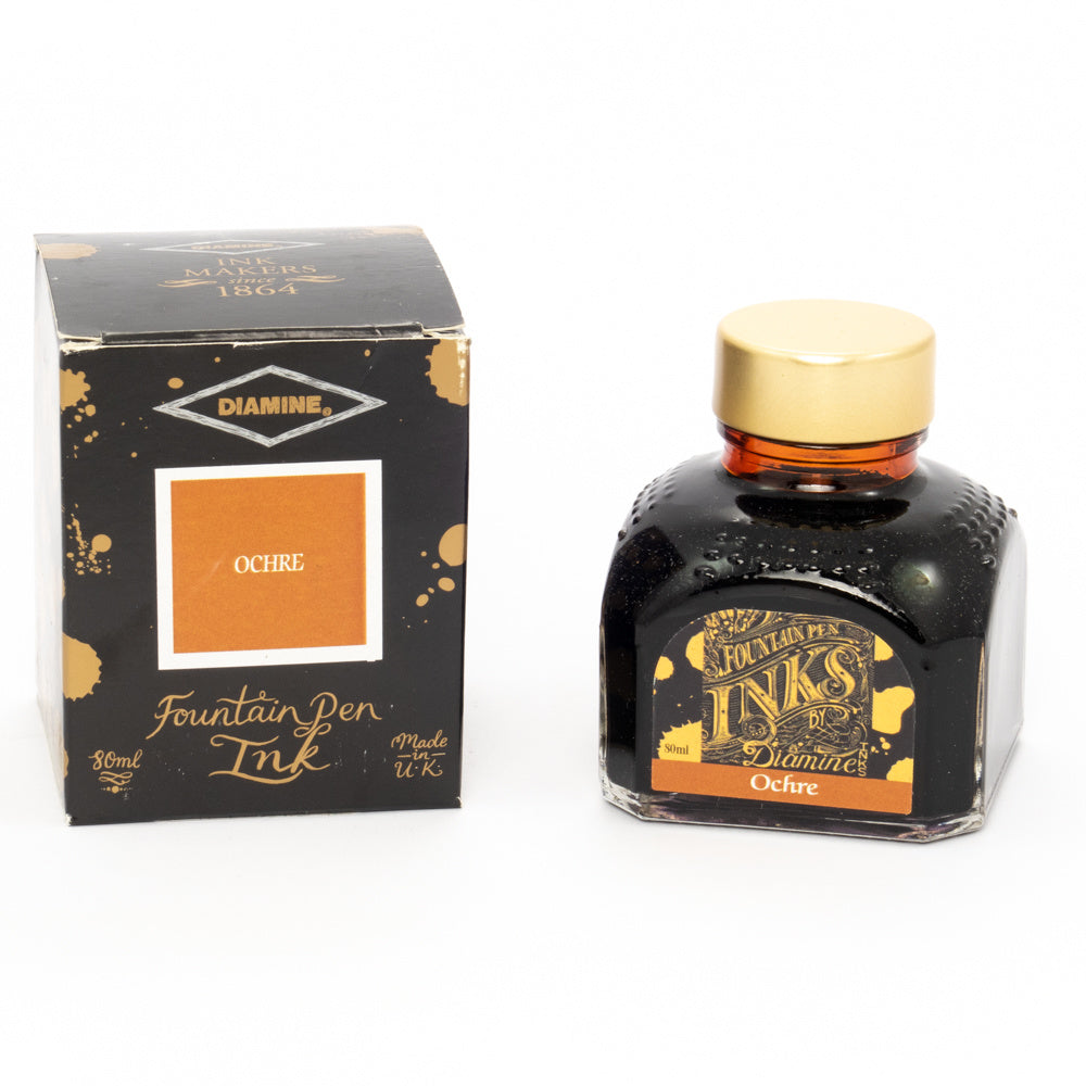 Diamine Ochre (80ml) Bottled Ink