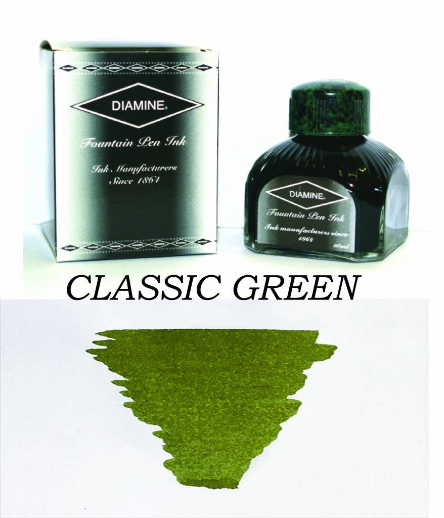 Diamine Classic Green (80ml) Bottled Ink