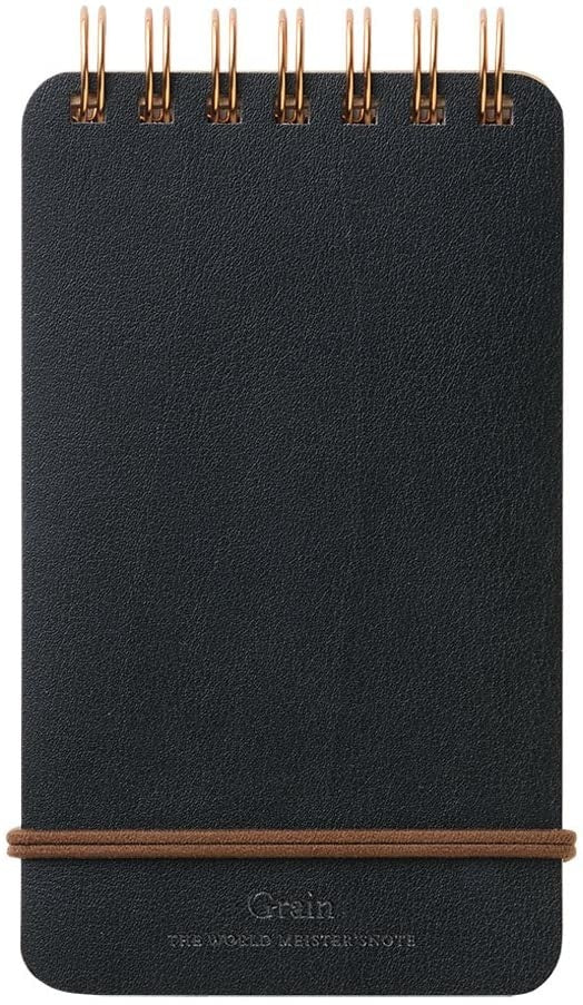 Midori Grain Memo Pad - Black