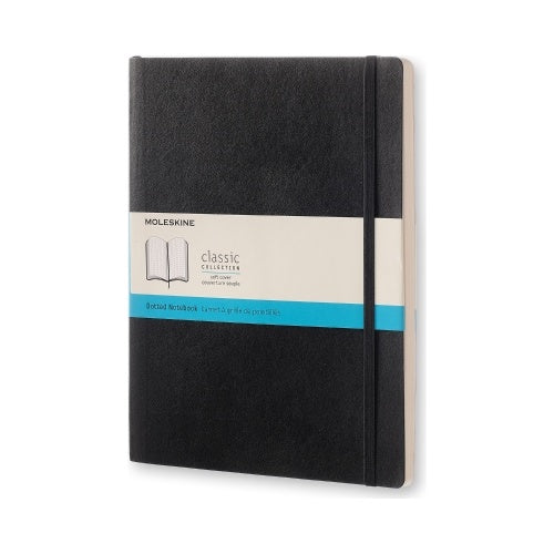 Moleskine Classic Colored Softcover X-Large Squared Notebook