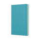 Moleskine Classic Colored Softcover Large Plain Notebook - Reef Blue