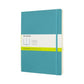 Moleskine Classic Colored X-Large Hardcover Ruled Notebook - Reef Blue