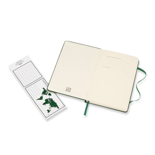Moleskine Pocket Hardcover Classic Plain Notebook - Myrtle Green