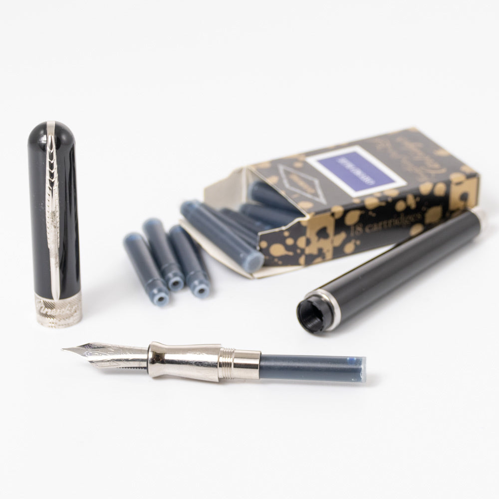 Diamine Midnight Ink Cartridges (Set of 18)