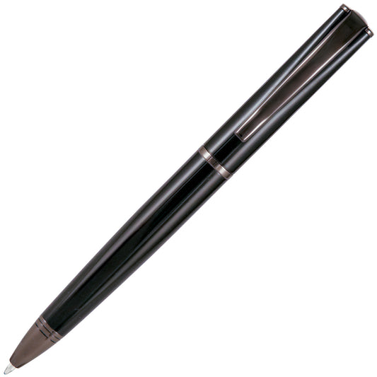 Monteverde Impressa Ballpoint - Black with Gun Metal Trim