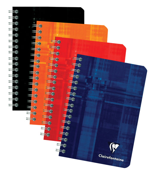 Clairefontaine #8506 Classic Lined Wirebound Notebook (3.5 x 5.5) (Assorted)