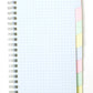 Clairefontaine #8809 Classic Multi-Subject 8 Tabs Graph Wirebound Notebook (4.25 x 6.75) (Assorted)