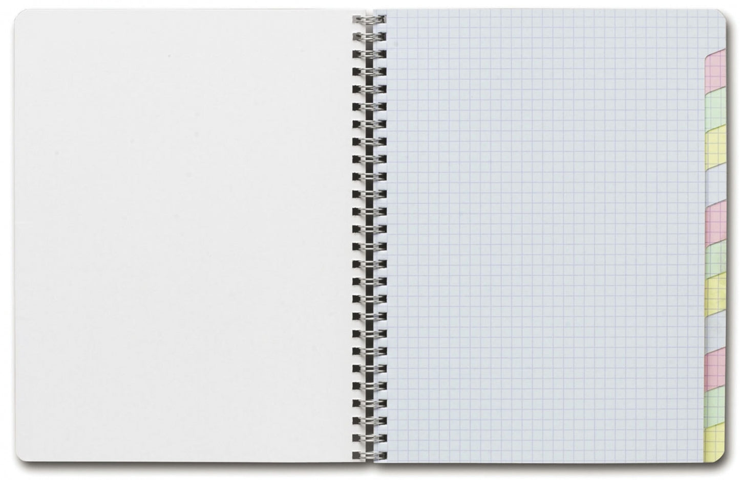 Clairefontaine #8959 Classic Multi-Subject 12 Tabs Graph Wirebound Notebook (6.75 x 8.75) (Assorted)