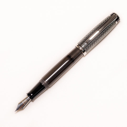 Opus 88 Opera Arrow Grey Fountain Pen