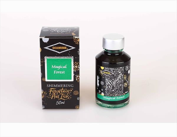 Diamine Magical Forest (50ml) Bottled Ink (Shimmering Silver)