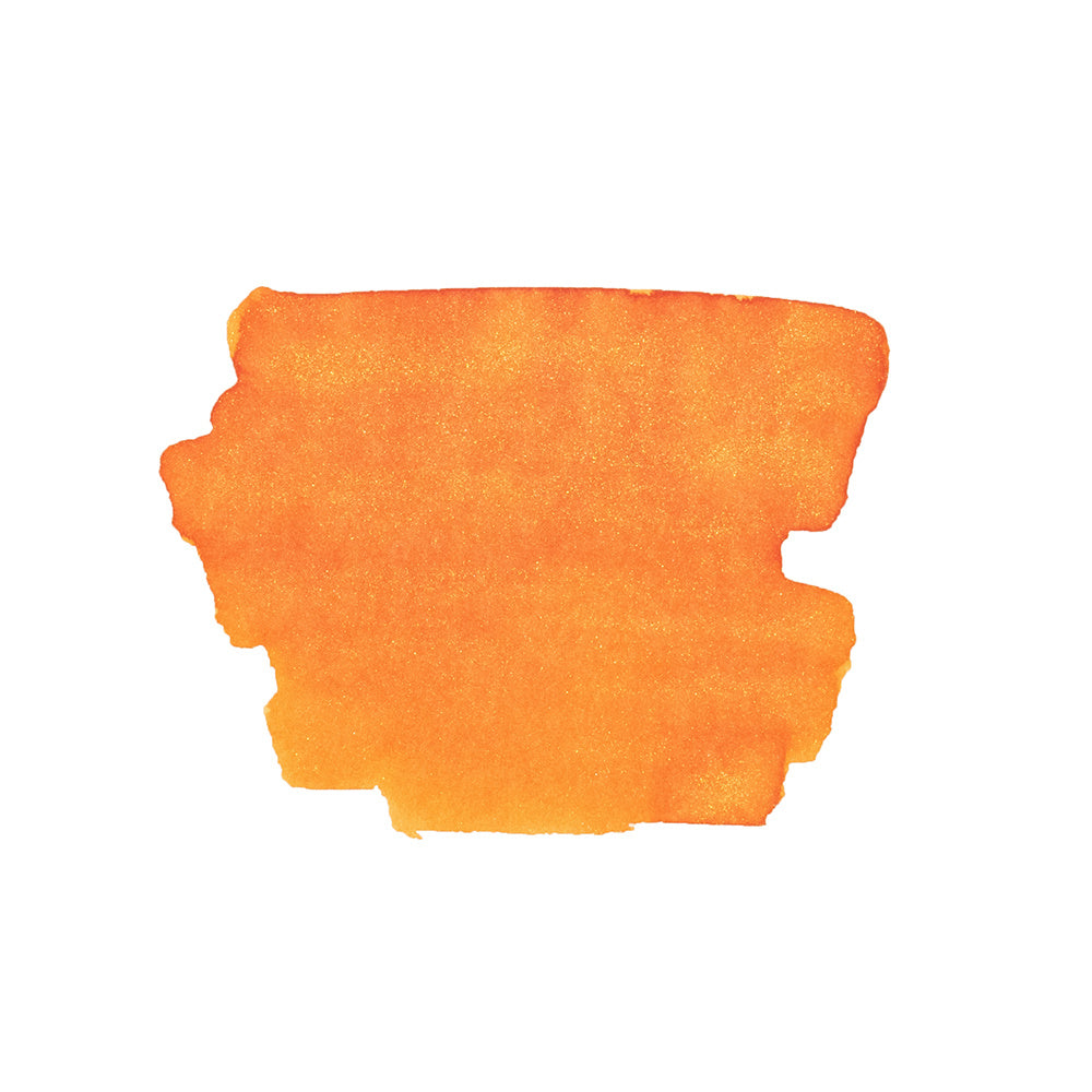 Diamine Inferno Orange (50ml) Bottled Ink (Shimmering Gold)
