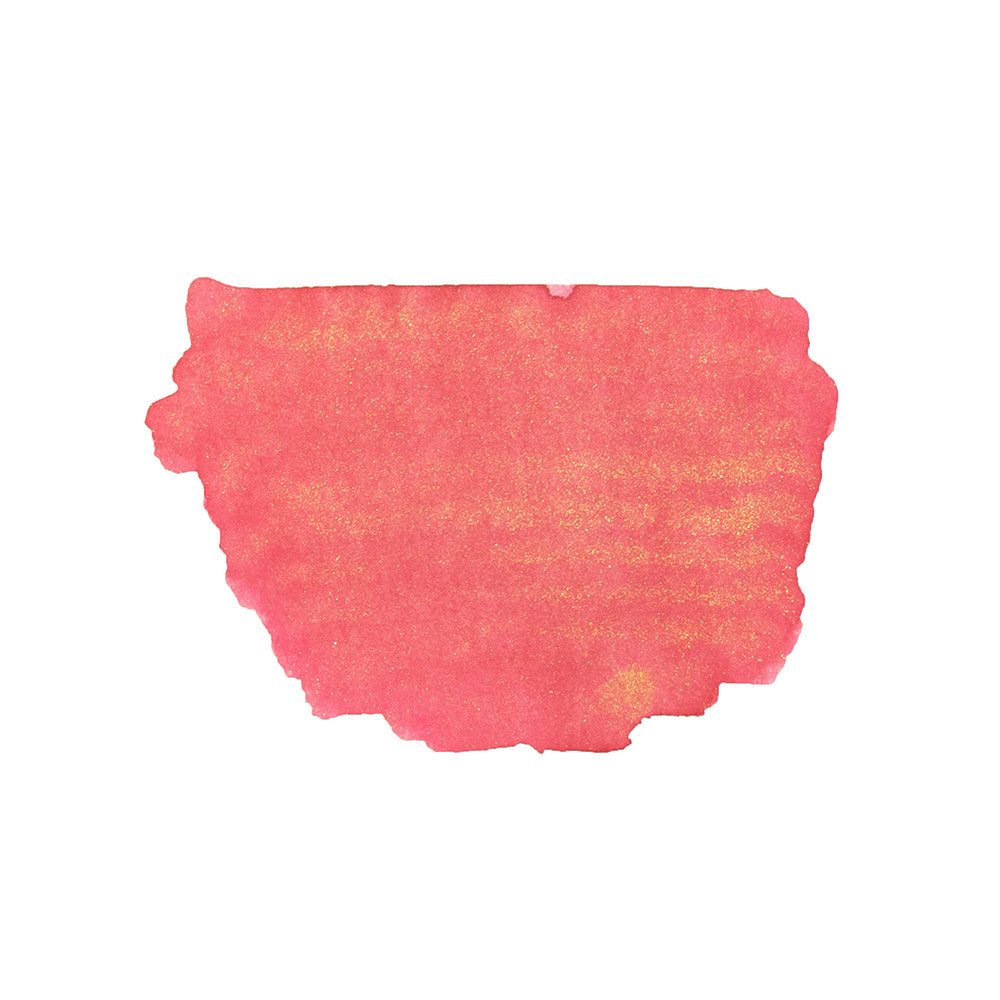 Diamine Pink Glitz (50ml) Bottled Ink (Shimmering Gold)