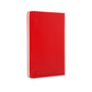 Moleskine Classic Colored Pocket Plain Hardcover Notebook - Red