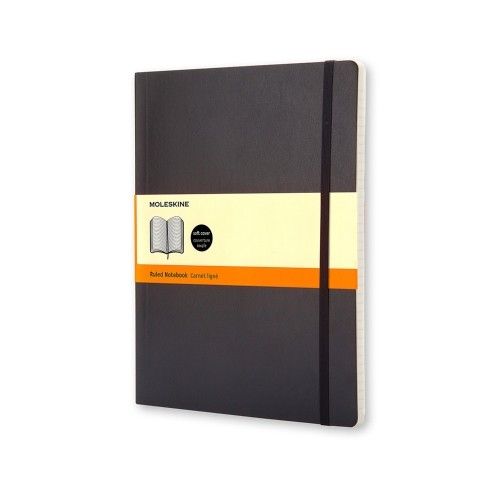 Moleskine Classic Colored Softcover X-Large Squared Notebook