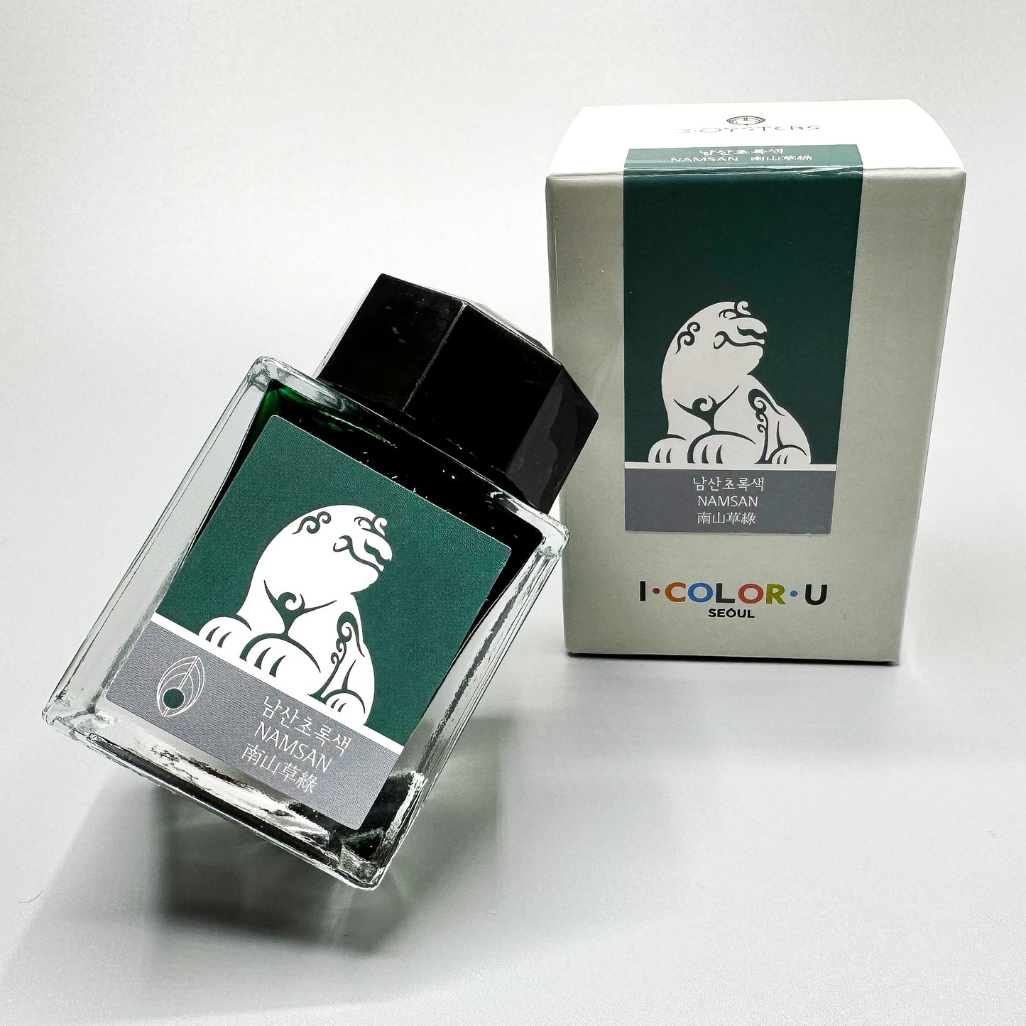 3 Oysters Namsan Green (38ml) Bottled Ink (I-Color-U)