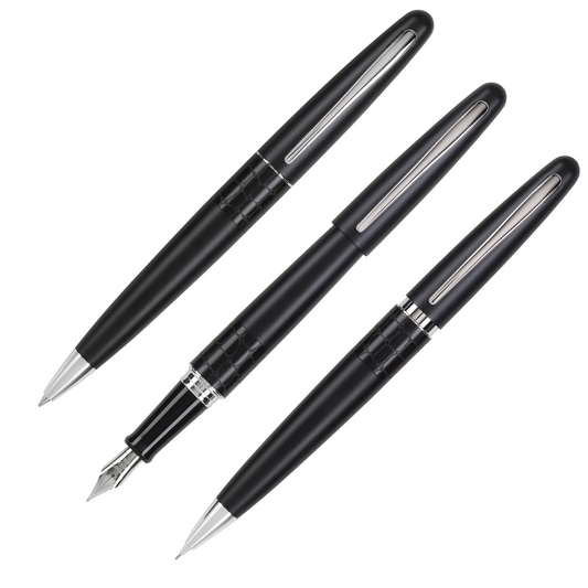 Pilot Metropolitan 3 Piece Set - Black Crocodile