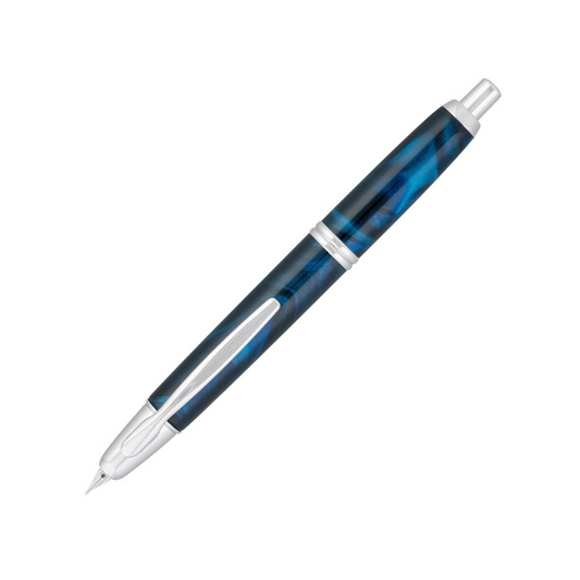 Pilot Vanishing Point SE Fountain Pen - Marble Blue