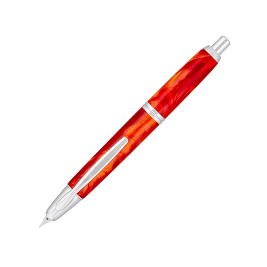 Pilot Vanishing Point SE Fountain Pen - Marble Orange